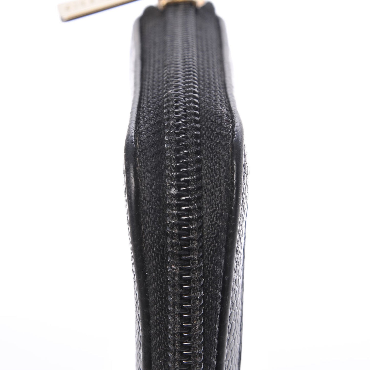 Caviar Timeless CC Zip Around Wallet Black