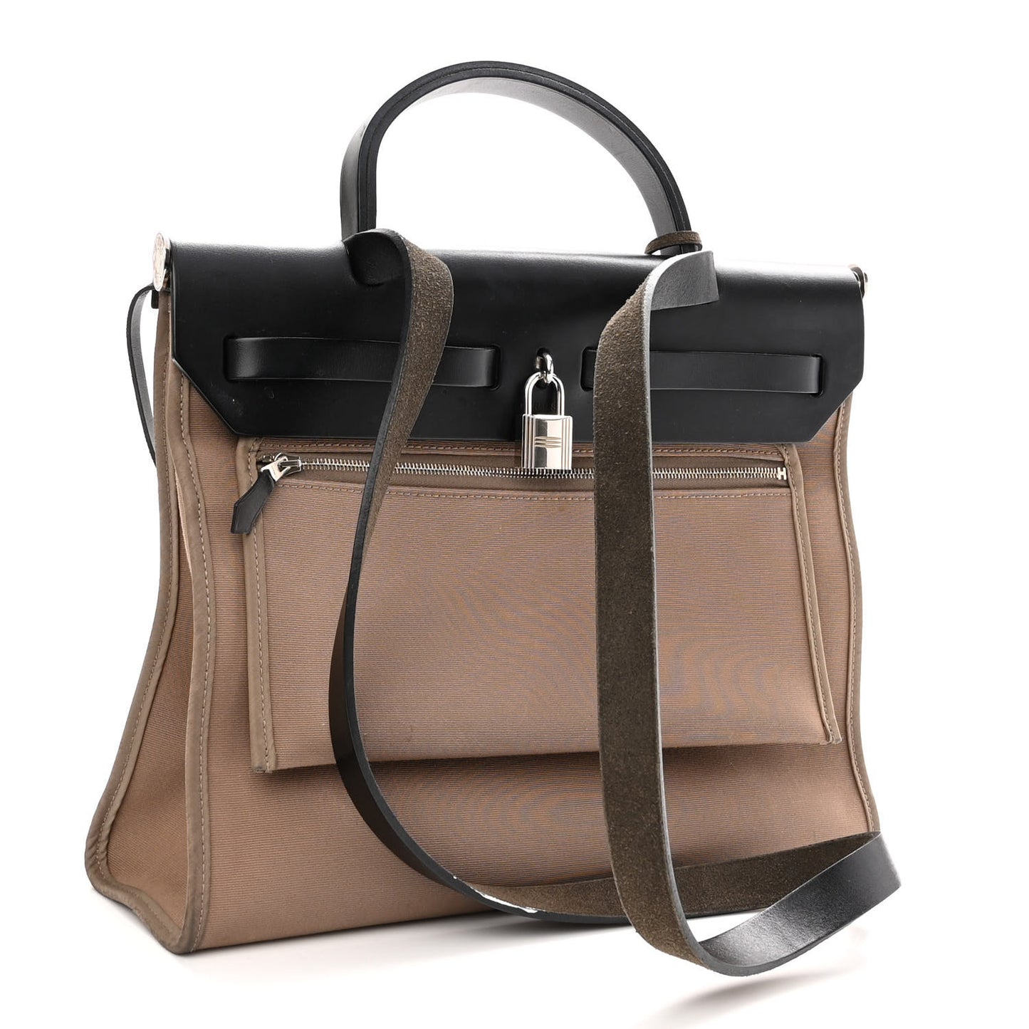 Vache Hunter Toile Officier Herbag Zip PM 31 Etoupe Black