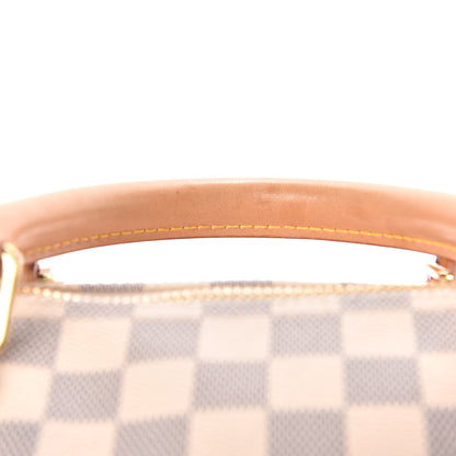 Louis Vuitton Damier Azur Keepall Bandouliere 55 16 of 22