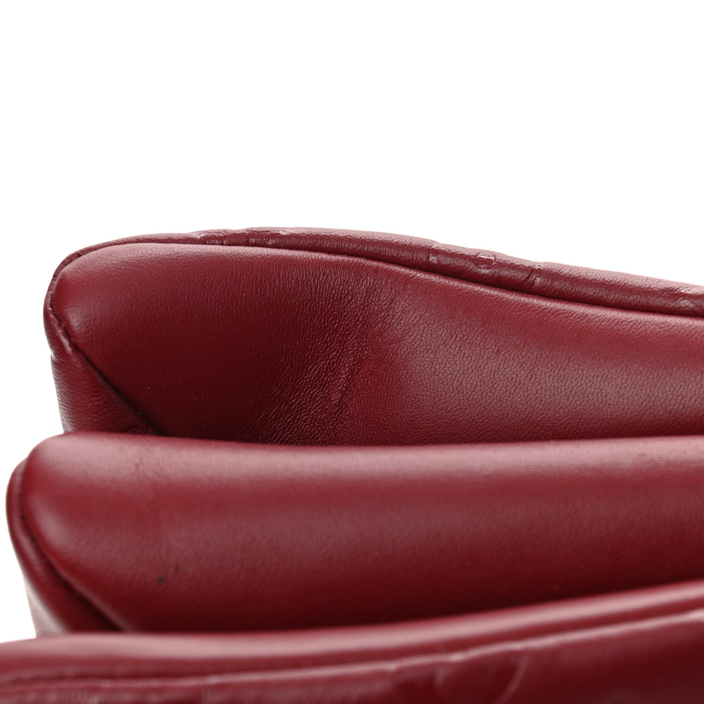 Lambskin Embossed Monogram Coussin PM Wine