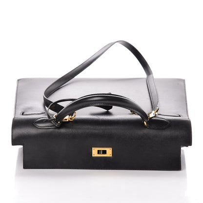 Hermes Box Kelly Sellier 35 Black 16 of 53