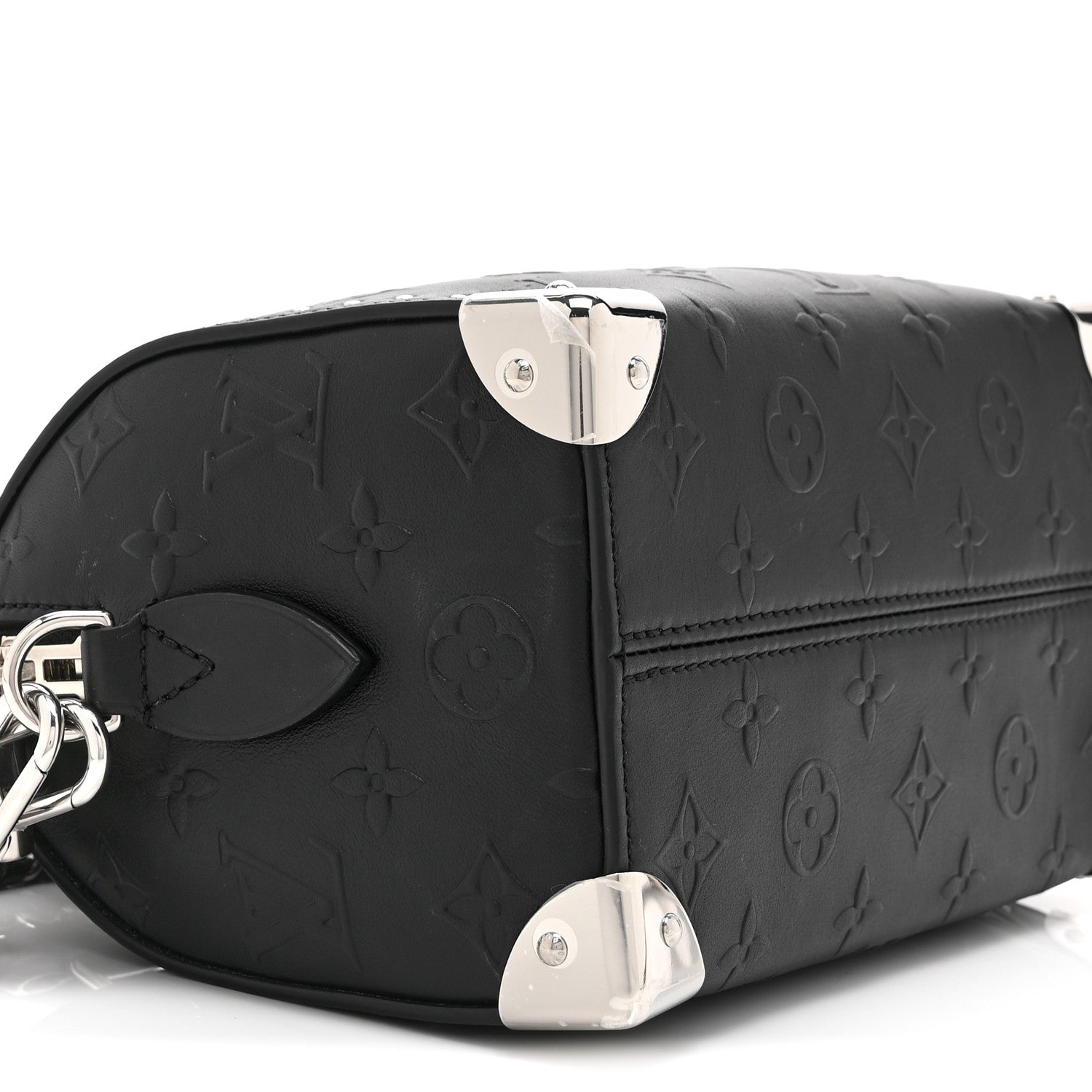 Louis Vuitton Calfskin Monogram Bold Speedy Trunk 20 8 of 9