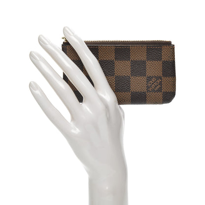 Louis Vuitton Damier Ebene Key Pouch 2 of 6