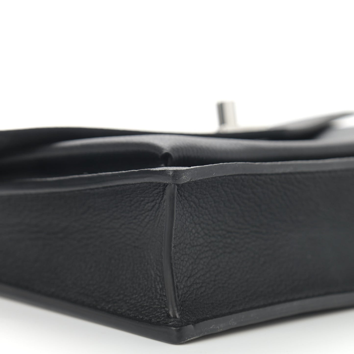Soft Calfskin My Lockme Chain Pochette Black