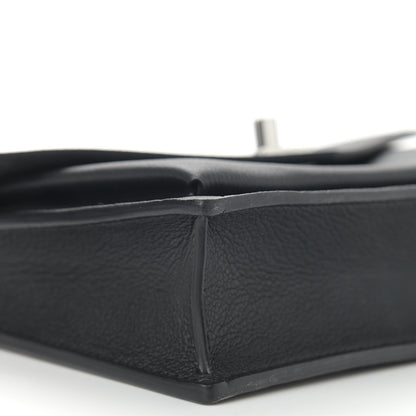 Louis Vuitton Soft Calfskin My Lockme Chain Pochette Black 8 of 9
