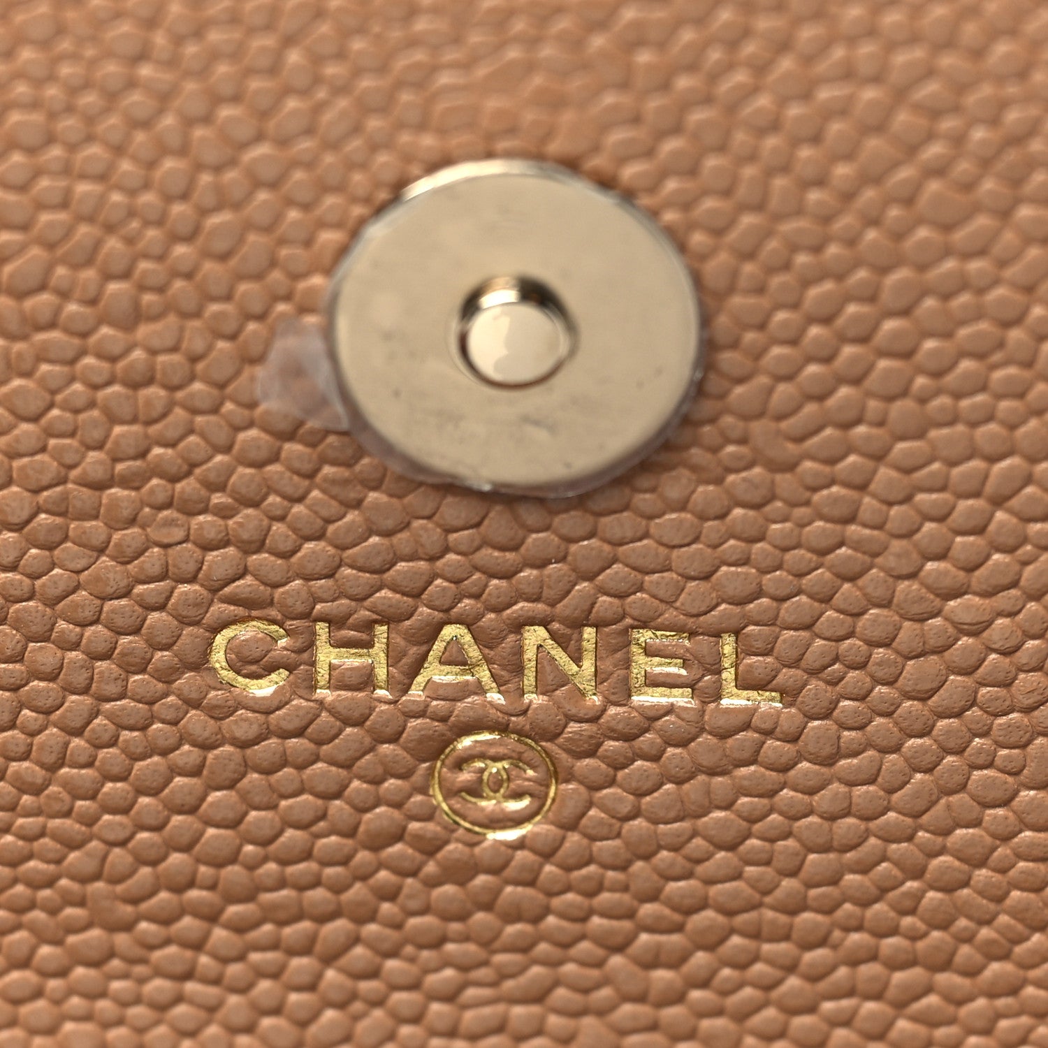 Chanel Caviar Quilted Business Affinity Clutch With Chain Flap Dark Beige 6 of 12