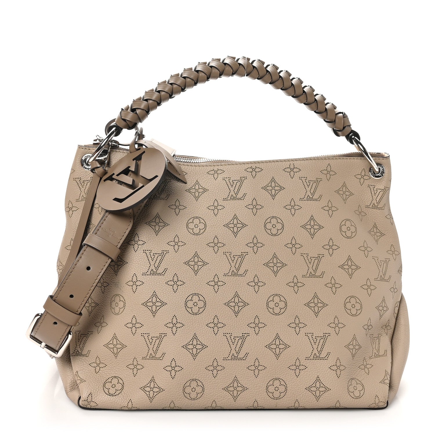 Louis Vuitton Mahina Beaubourg Hobo MM Galet 1 of 10