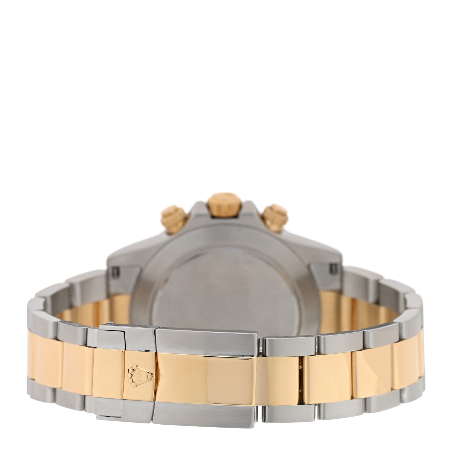 Rolex Stainless Steel 18K Yellow Gold 40mm Oyster Perpetual Cosmograph Daytona Watch White 116523 3 of 5