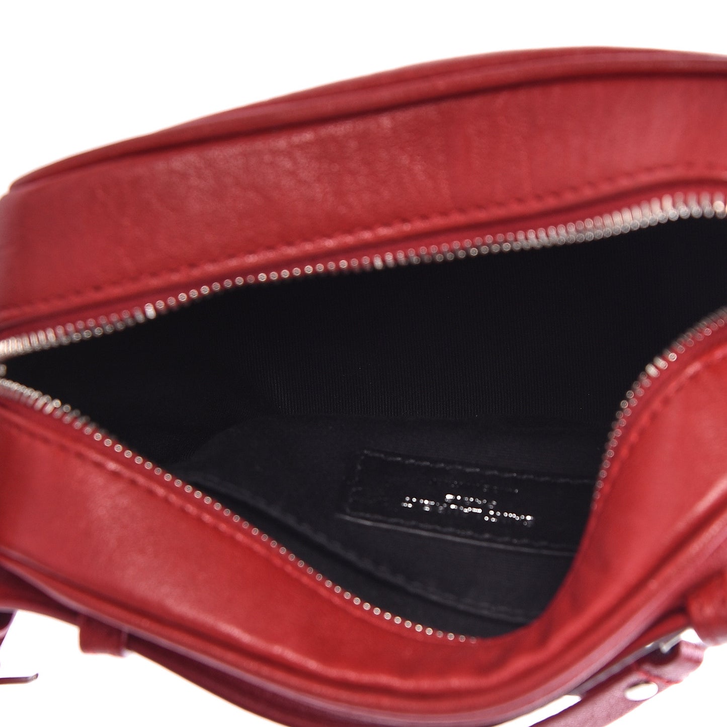 Lambskin Lou Belt Bag Red