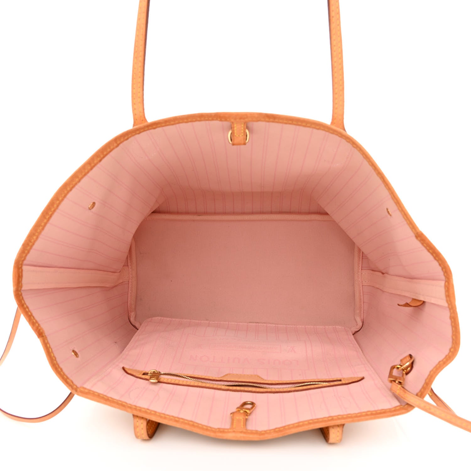 Louis Vuitton Damier Azur Neo Neverfull MM Rose Ballerine 6 of 13