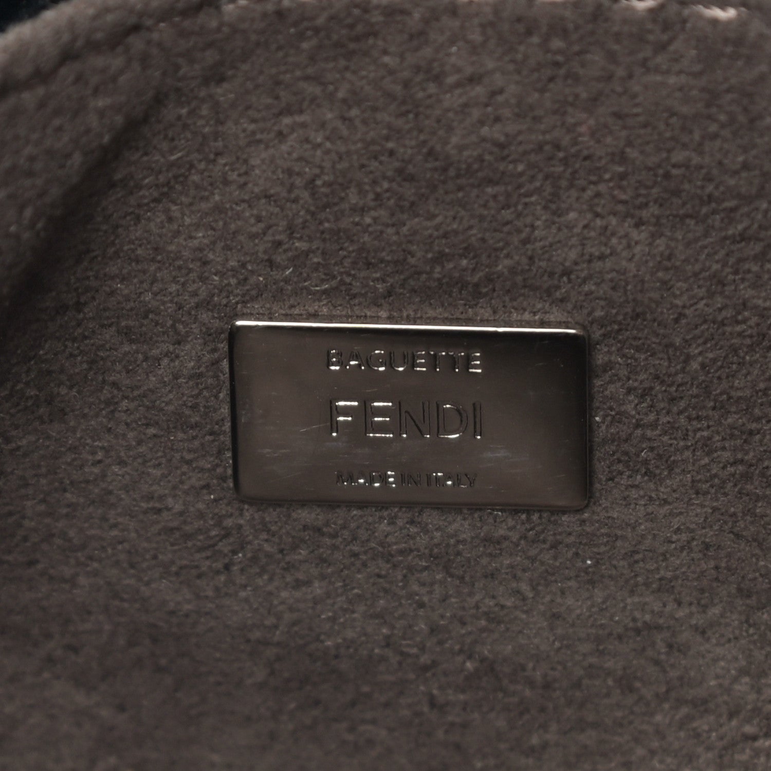 Fendi Nappa Fox Fur Monster Micro Baguette Black 6 of 7