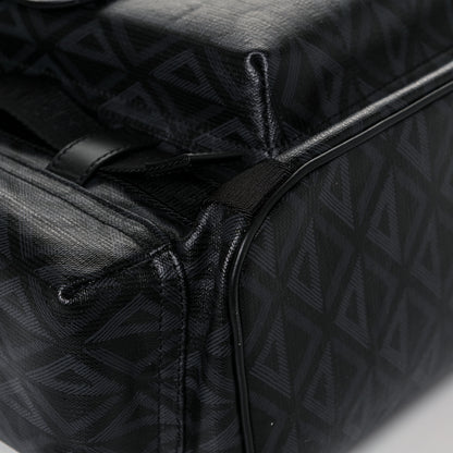 Christian Dior Canvas CD Diamond Hit The Road Backpack Black 8 of 11