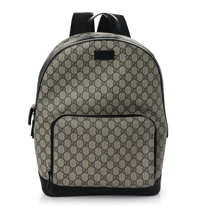 Gucci GG Supreme Monogram Medium Backpack Black 1 of 9