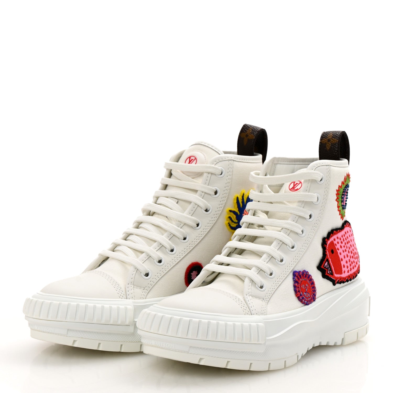 Louis Vuitton LV X YK Squad Sneaker Boot 37 White 4 of 10