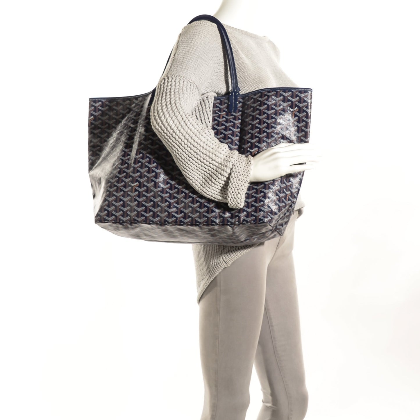 Goyardine Saint Louis GM Blue