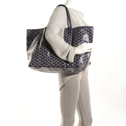Goyard Goyardine Saint Louis GM Blue 2 of 9