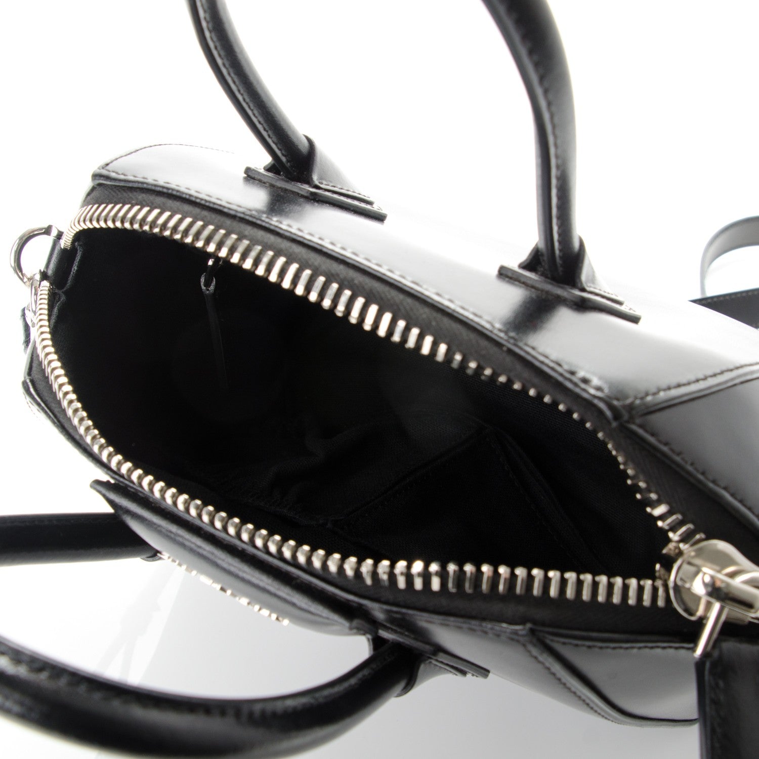 Givenchy Shiny Lord Calfskin Mini Antigona Black 5 of 7