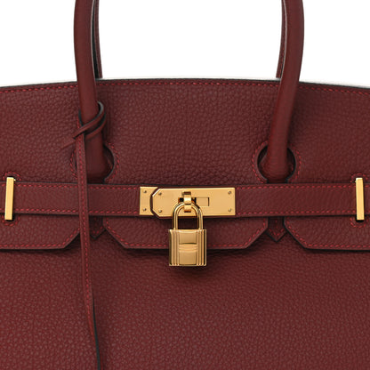Hermes Togo Birkin 35 Rouge H 8 of 18