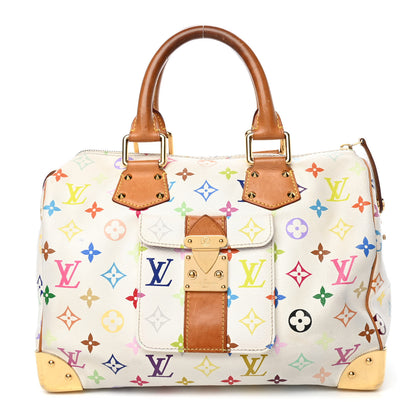 Louis Vuitton Monogram Multicolor Speedy 30 White 1 of 4