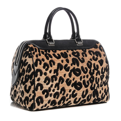 Louis Vuitton Jacquard Velvet Leopard Print Stephen Sprouse Speedy 3 of 8