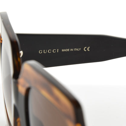 Gucci Square Frame GG0178S Sunglasses Havana 5 of 7