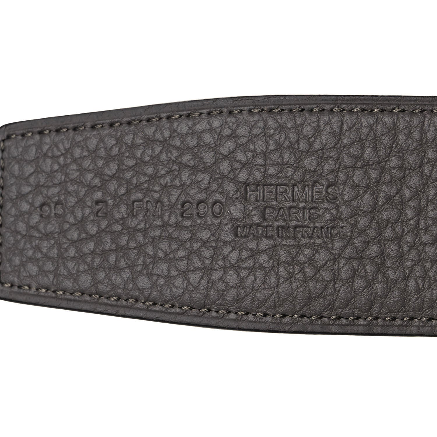 Hermes Swift Togo 38mm Constance H Belt 95 Black Etain 3 of 6