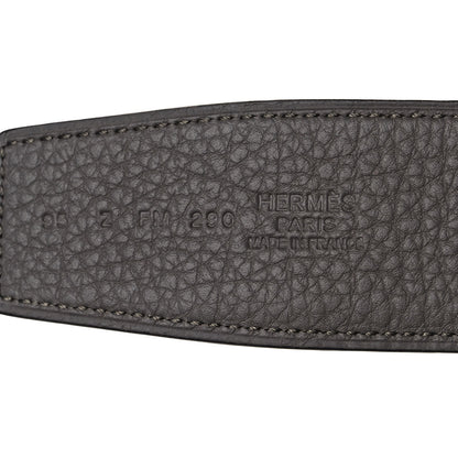 Hermes Swift Togo 38mm Constance H Belt 95 Black Etain 3 of 6