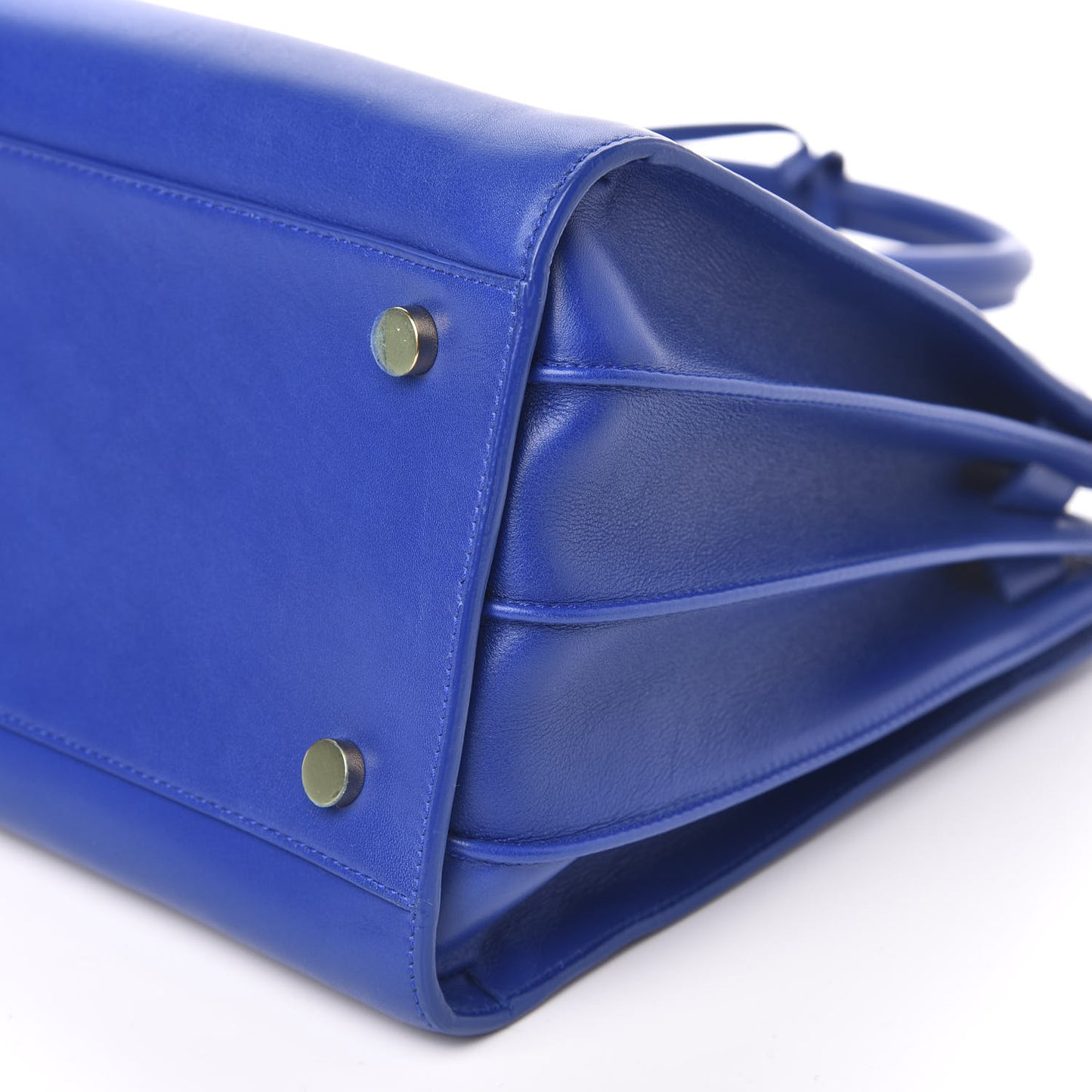 Calfskin Small Sac De Jour Blue Majorelle
