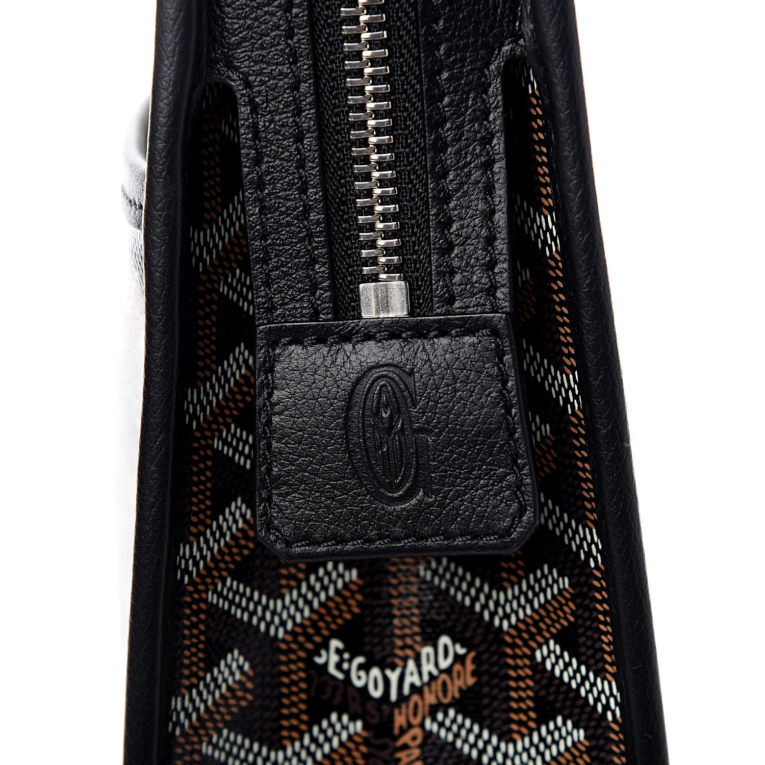Goyard Goyardine Jouvence GM Toiletry Pouch Black 5 of 6