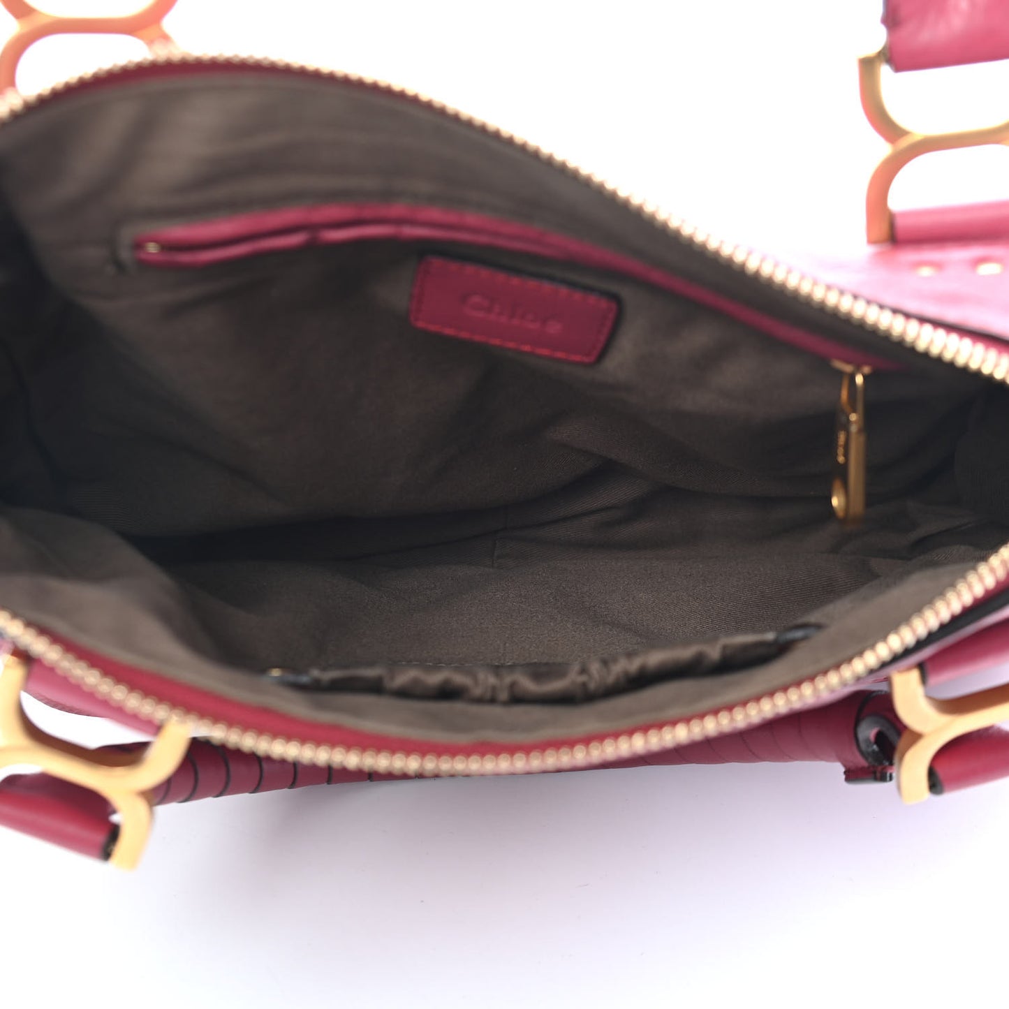 Calfskin Medium Marcie Satchel Acerola