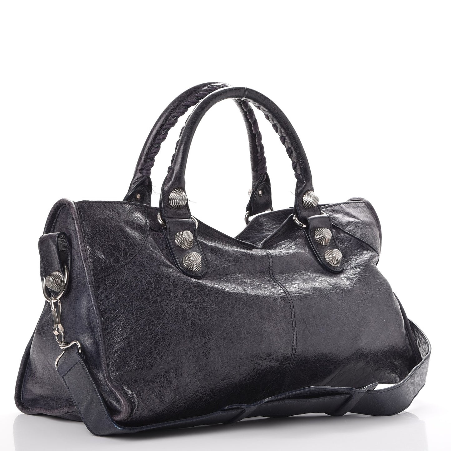 Agneau Giant 21 Silver Hardware Part Time Dark Night