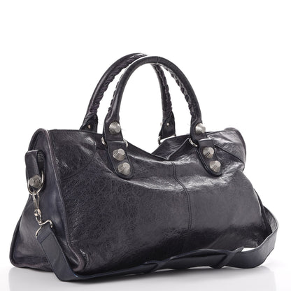 Balenciaga Agneau Giant 21 Silver Hardware Part Time Dark Night 3 of 15