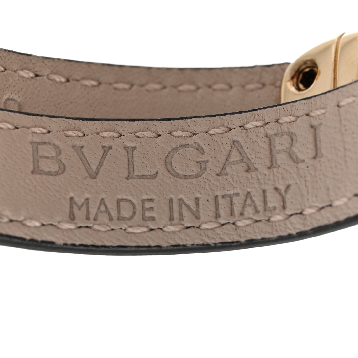 Bulgari Calfskin Serpenti Forever Double Coil S Bracelet Black 4 of 5