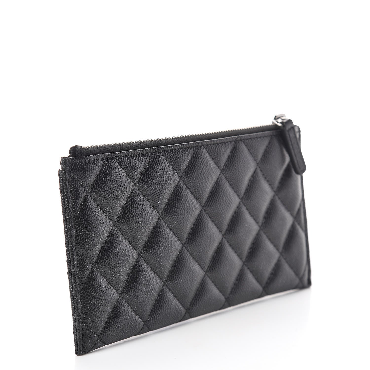 Chanel Caviar Quilted Classic Zip Pouch Black 3 of 8