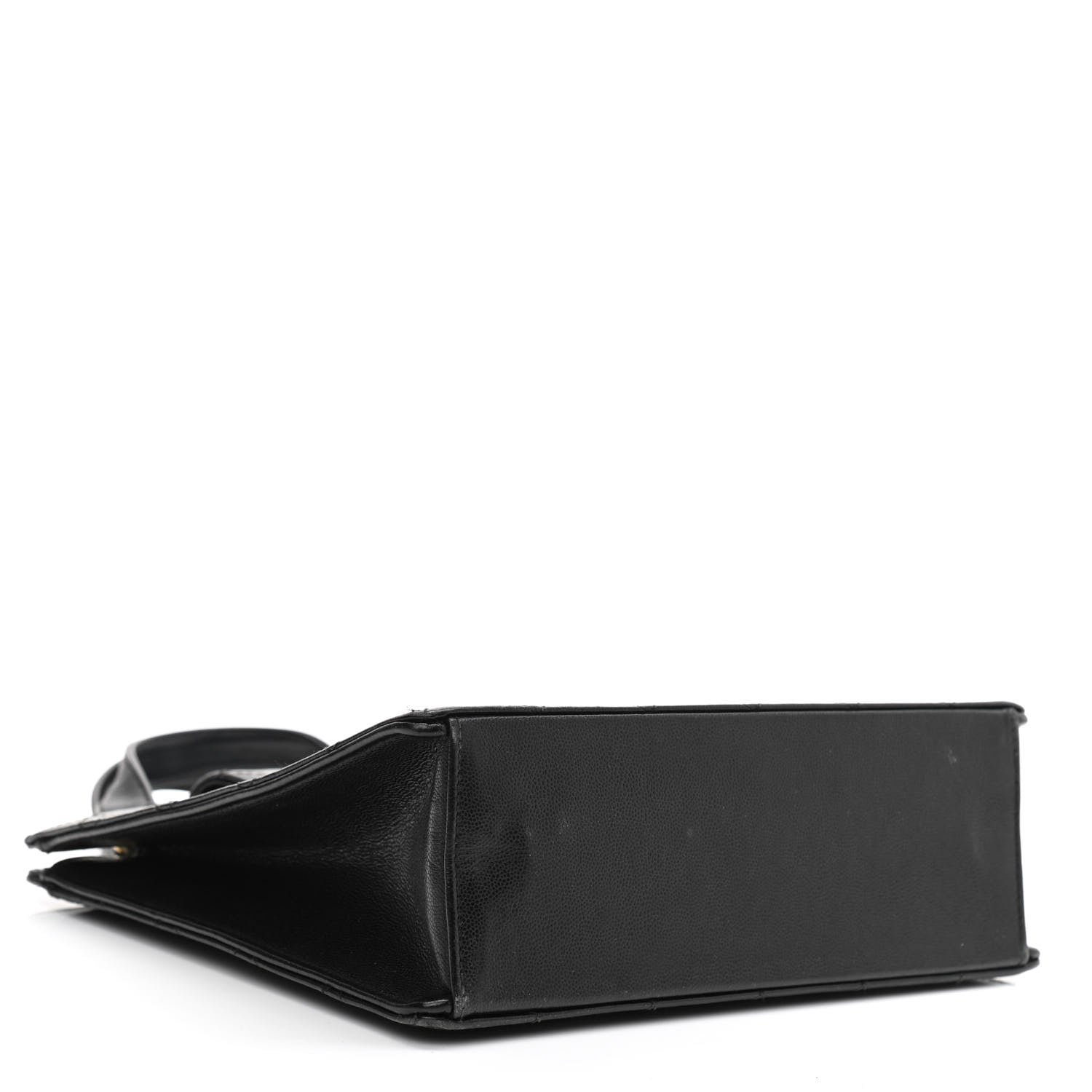 Chanel Caviar Quilted Top Handle Bag Black 4 of 12