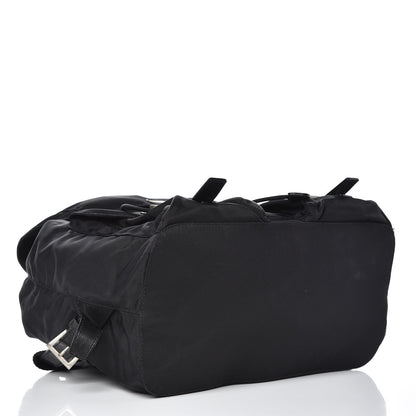 Prada Nylon Vela Medium Backpack Black 4 of 9