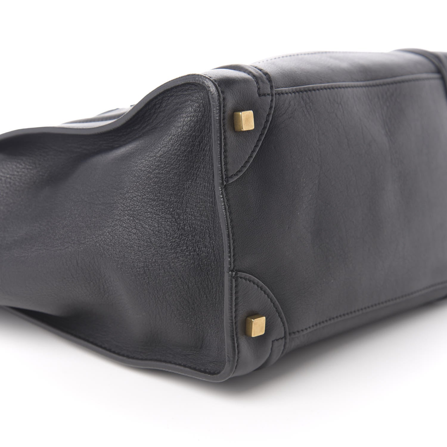 Celine Smooth Calfskin Mini Luggage Black 5 of 8