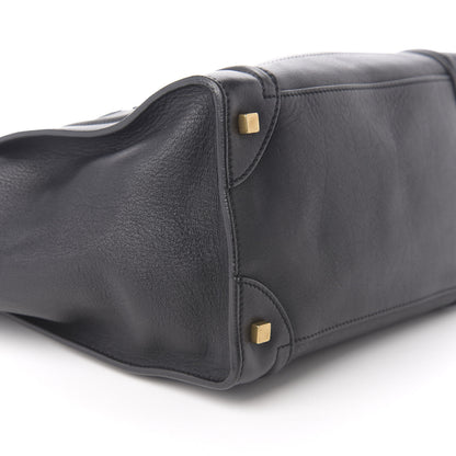Celine Smooth Calfskin Mini Luggage Black 5 of 8