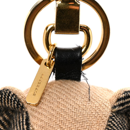 Burberry Cashmere Graffiti Print Thomas Trench Teddy Bear Keychain Charm Yellow 8 of 10