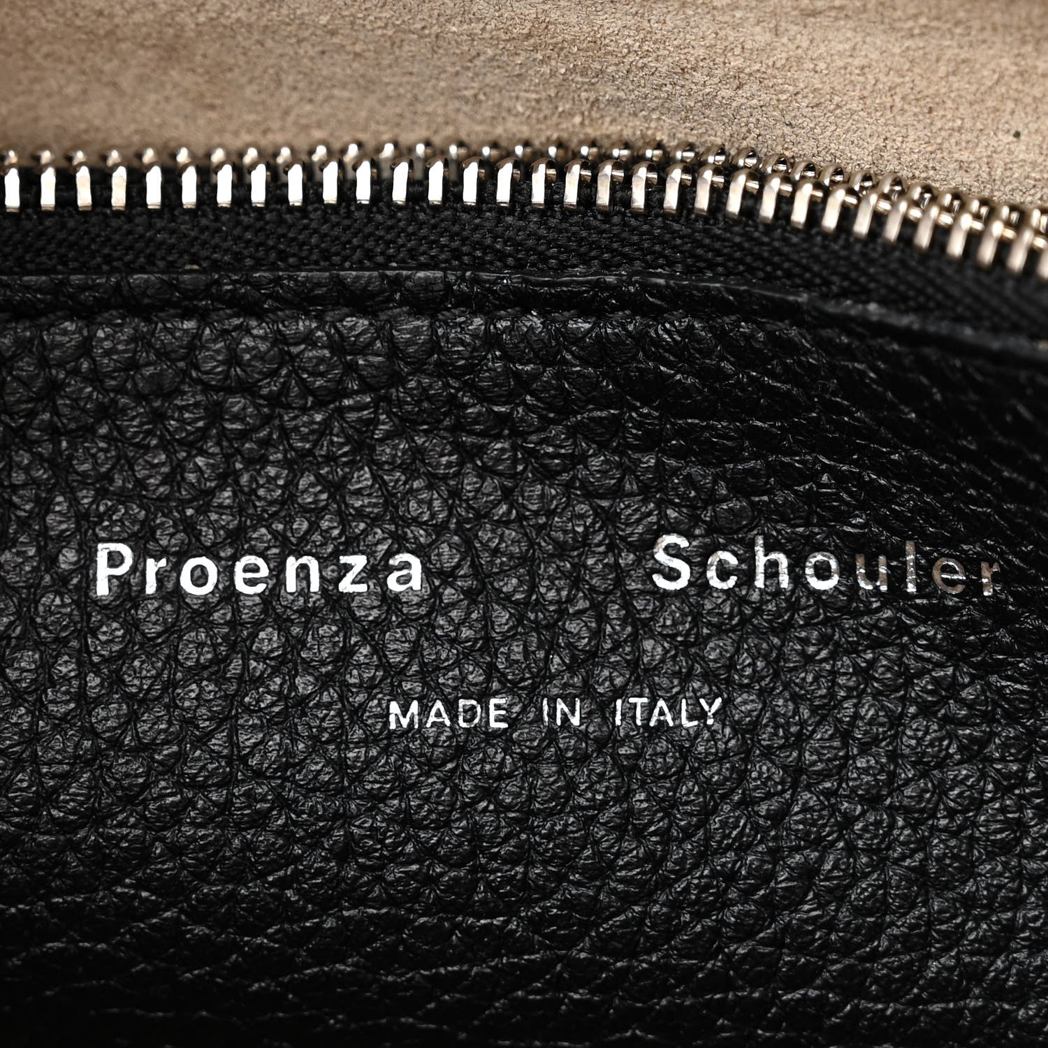 Proenza Schouler Calfskin Beacon Saddle Bag Black 6 of 13