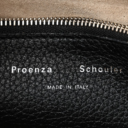 Proenza Schouler Calfskin Beacon Saddle Bag Black 6 of 13