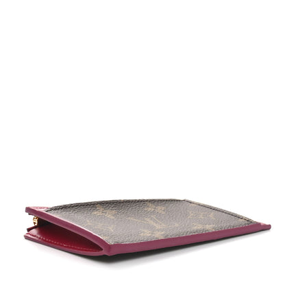 Louis Vuitton Monogram Zipped Card Holder Fuchsia 4 of 8