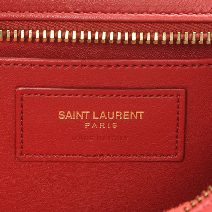 Saint Laurent Calfskin Small Classic Y Cabas Red 6 of 6