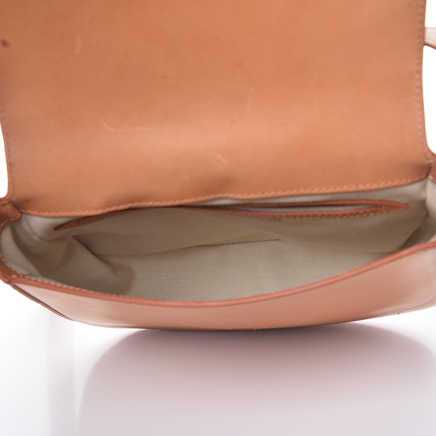 Mansur Gavriel Calfskin Flap Crossbody Bag Cammello 5 of 9