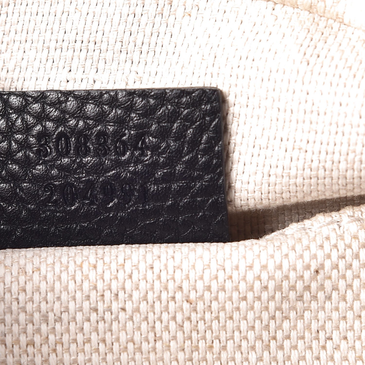 Gucci Pebbled Calfskin Small Soho Disco Bag Black 7 of 8