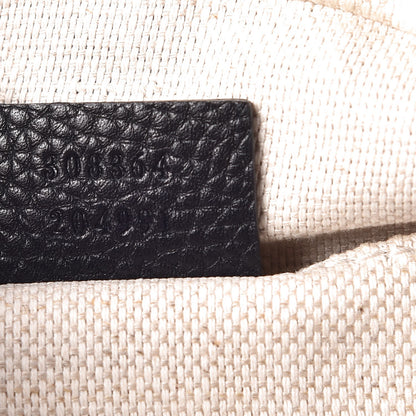Gucci Pebbled Calfskin Small Soho Disco Bag Black 7 of 8