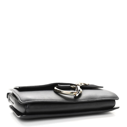 Chloe Suede Calfskin Small Faye Shoulder Bag Black 4 of 10