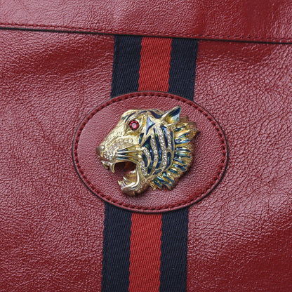 Gucci Calfskin Large Rajah Chain Tote Romantic Cherry 10 of 10