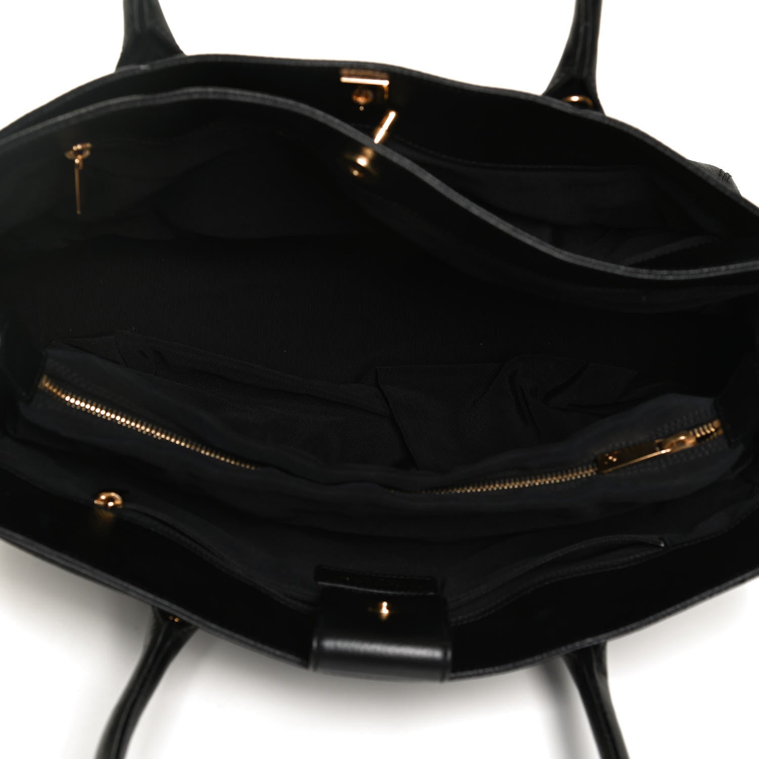 Chanel Calfskin Cerf Shopper Tote Black 5 of 13