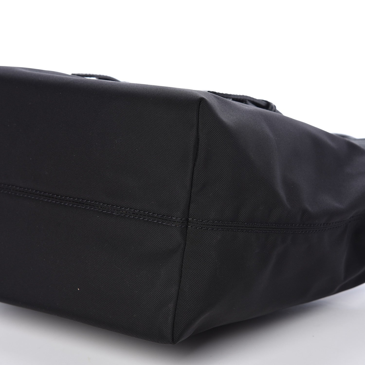 Burberry London Grainy Calfskin Nylon Small Tote Black 9 of 10